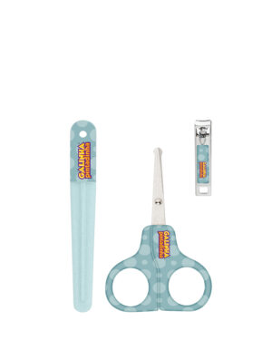 Kit de manicura para bebé Galinha Pintadinha